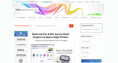 Desktop Screenshot of inkexpress.co.uk